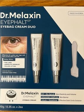 Dr Melaxin eyephalt eyebag cream duo new